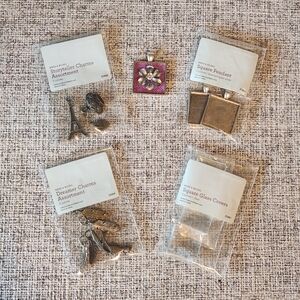 CTMH Base & Bling Jewelry Making Charms and Pendants
